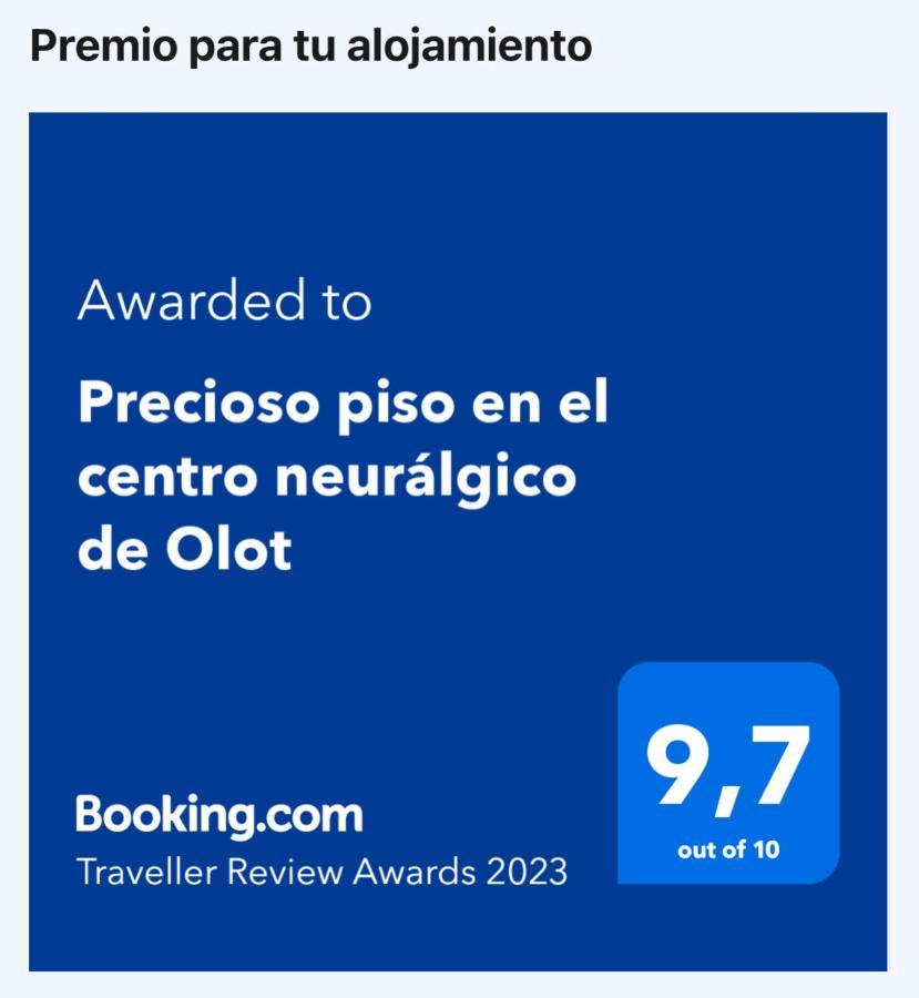 Precioso piso en el centro neurálgico de Olot Exterior foto